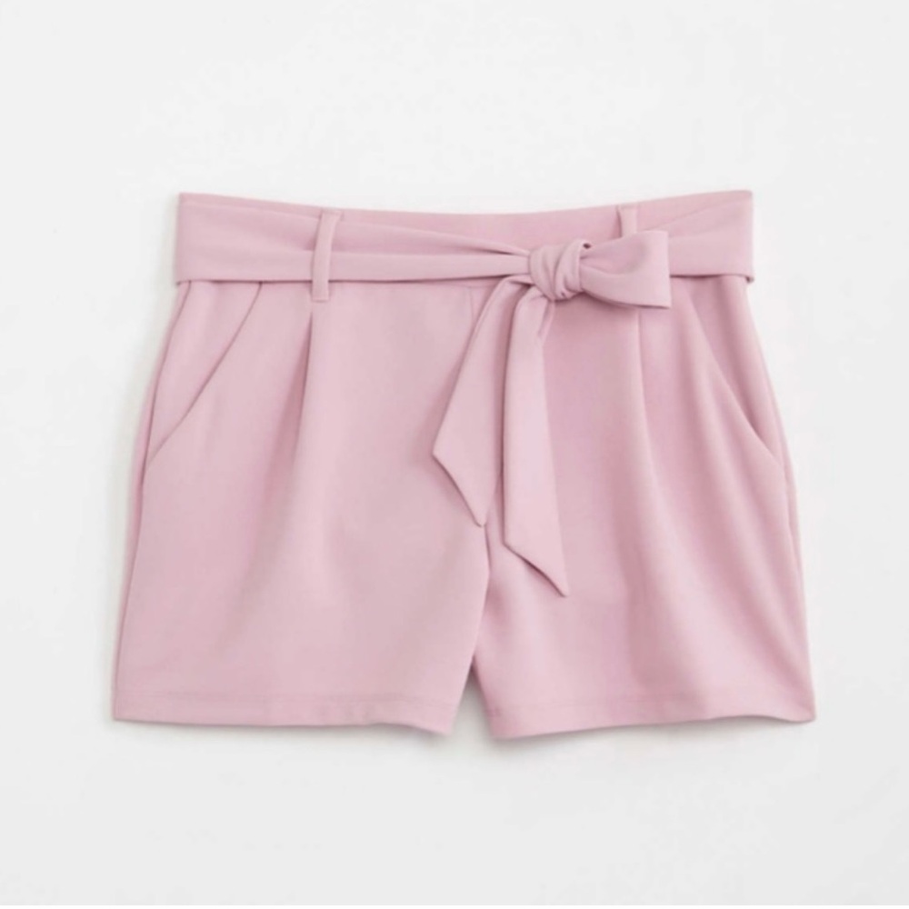 LOFT  Tie Waist Shorts, M